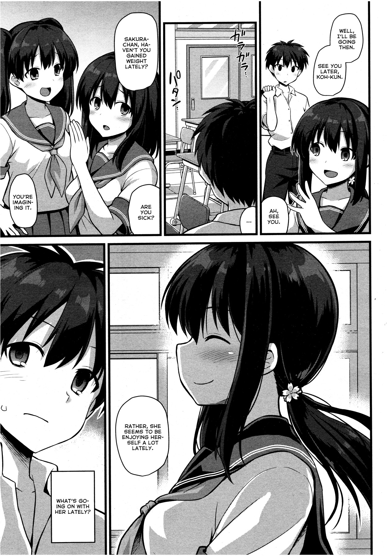 Hentai Manga Comic-Sakura-chan House's Oyakodon Threesome-Read-3